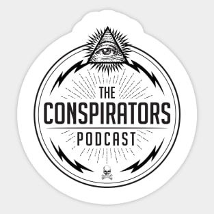 The Conspirators Podcast Logo Sticker